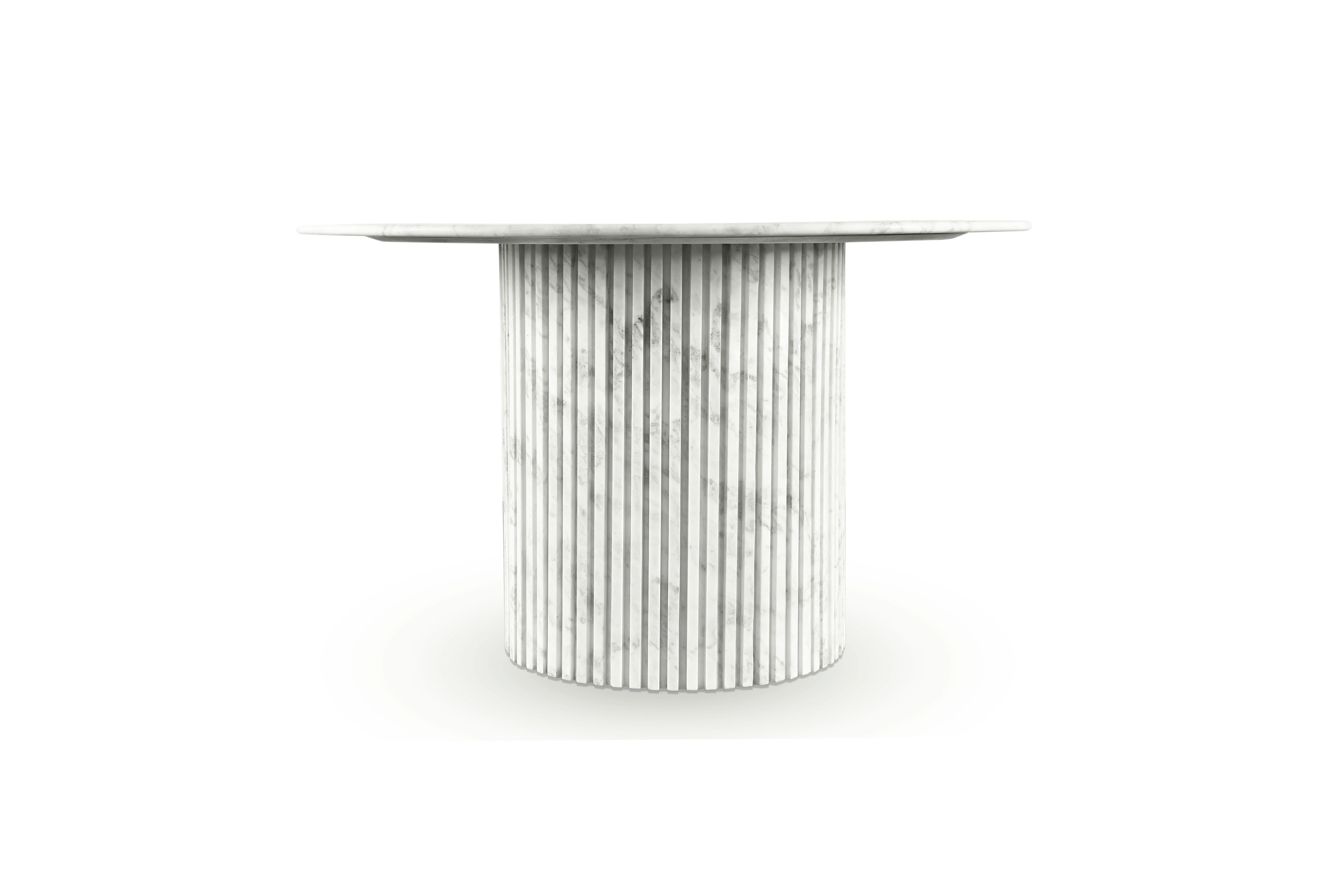 Tyson White Dining Table DT48 - Image 7